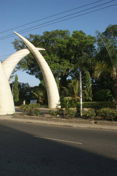 Accra, Ghana – May 25, 2025: The iconic Black Star Gate in Accra