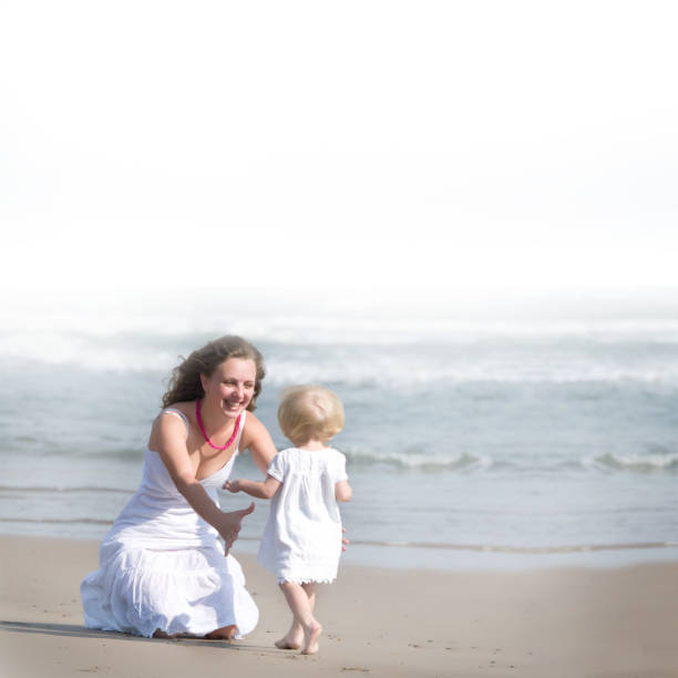 istock Mother and her little daughter 184039484