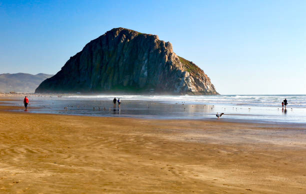 istock Panoramic View of Morro Beach on a Summer Afternoon 1840434950