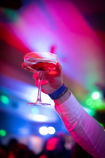 istock Cheers to the Night: A Toast in Vivid Celebration 1840454271