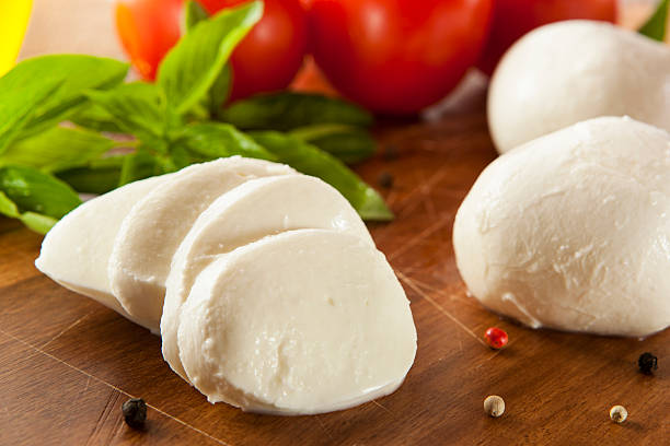 istock Homemade Organic Mozzarella Cheese 184048772