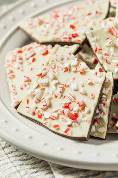 istock Homemade Christmas Peppermint Bark 1840554993