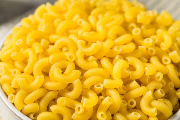 istock Raw Organic Uncooked Macaroni Noodles 1840562577