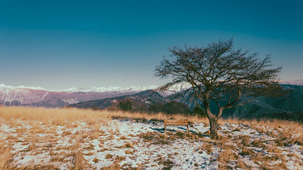 Clouds in the sky over mountains of Preali Giulie, Friuli venezia-giulia, italy