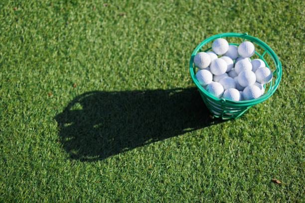 istock Swinging Success: A Basket of Golf Balls 1840586787