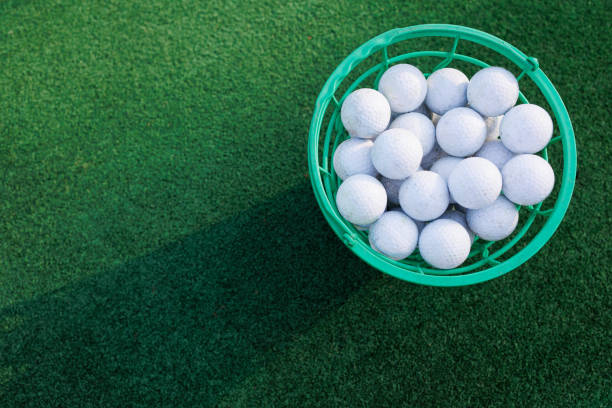 istock The Perfect Drive: Basket Brimming with Golf Balls 1840589584