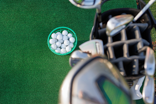 Swing into Success: Golf Bag and Equipment