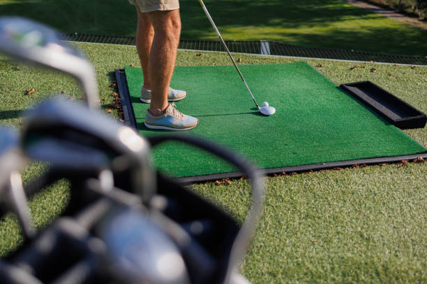 istock The Beginning of Golfing Glory: First Swing Focus 1840599517