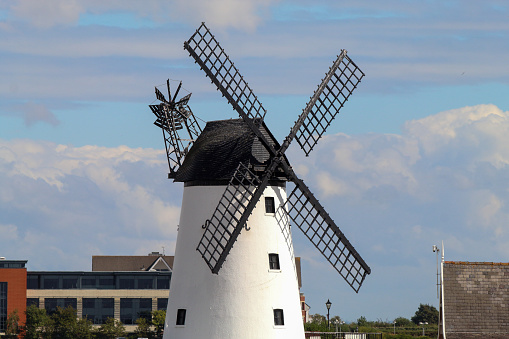 A windmill in the English Countryside