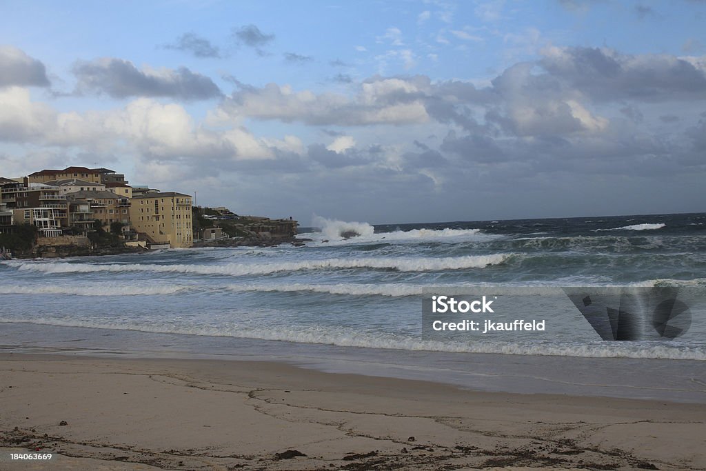 Windy Bondi Beach - Foto de stock de Austrália royalty-free