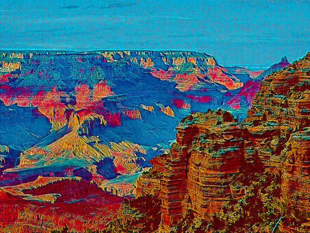 istock Grand Canyon Mixed Media Photo 1840644556