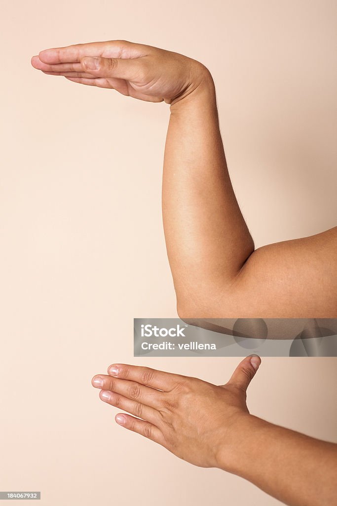 Hand gestures in Amma Chinese Massage Therapy Adult Stock Photo