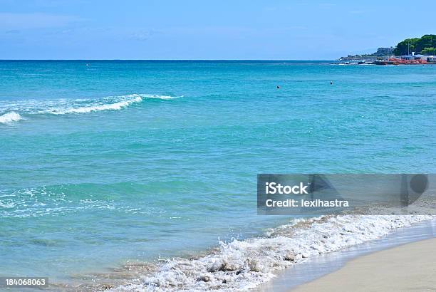 Sicilian Beach Mondello Stock Photo - Download Image Now - Beach, Beauty In Nature, Blue
