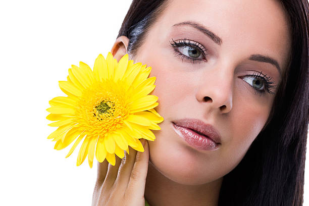 istock Attractive woman face. 184068275