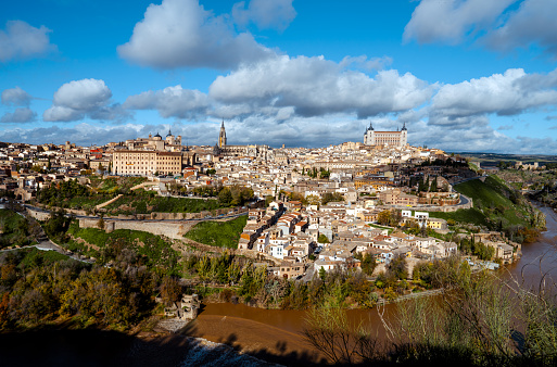 Panoramic View of Toledo Spain