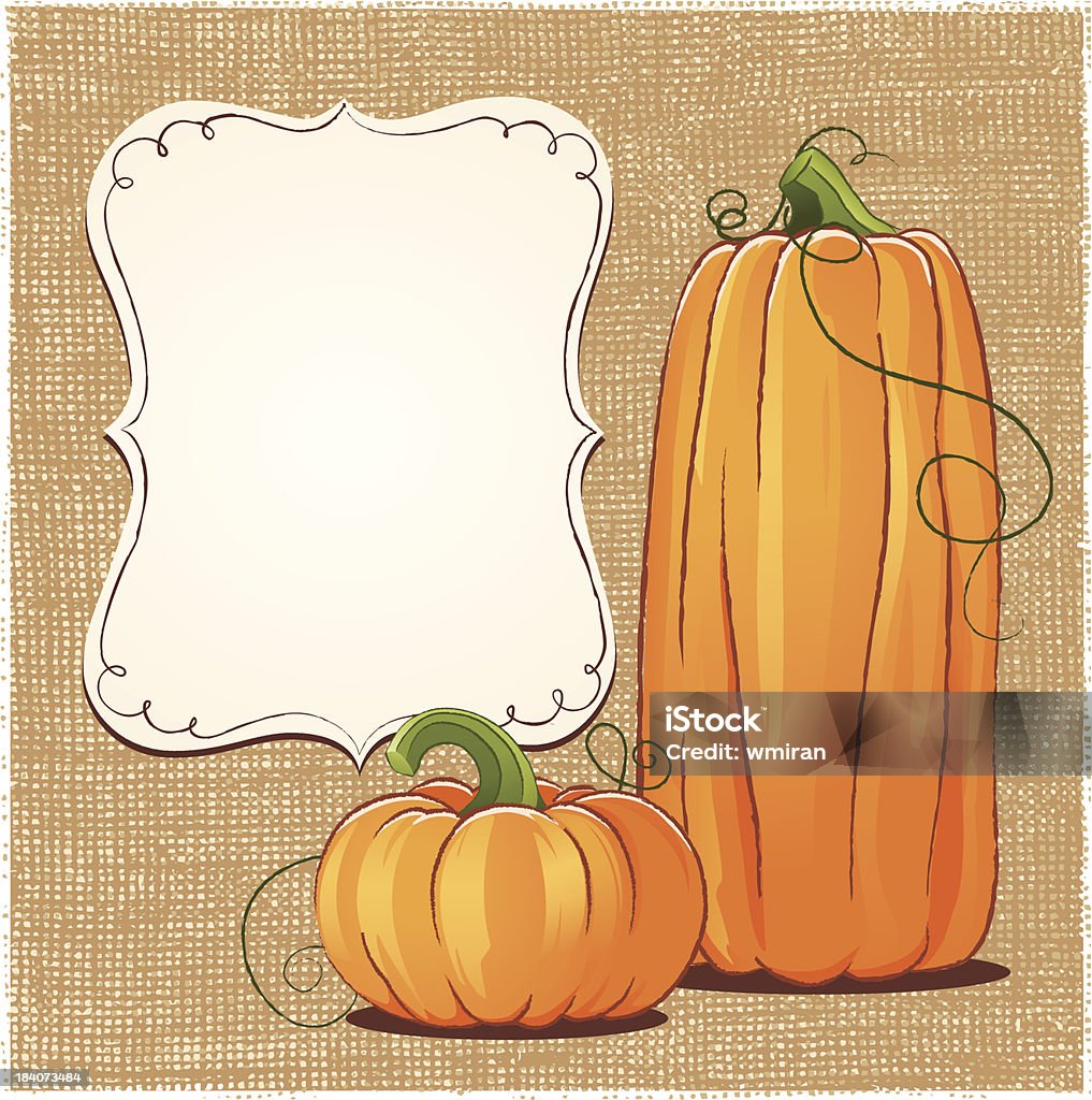 Pumpkins - arte vettoriale royalty-free di Campo di zucche
