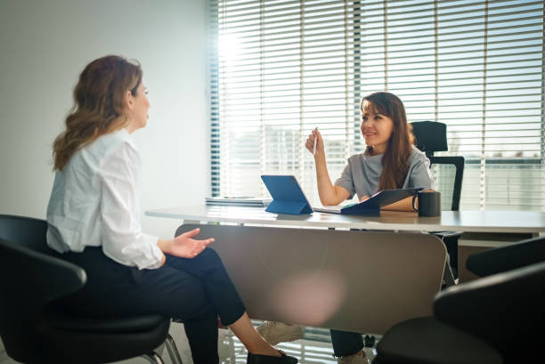 istock Female doctor and patient at office 1840753822