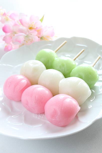 istock Japanese sweet food, dango 184075757