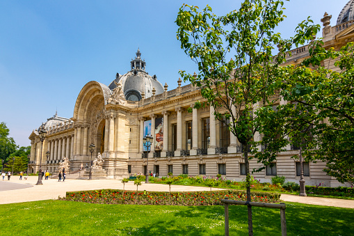 The Eiffel Tower is a popular sight for tourists in Paris