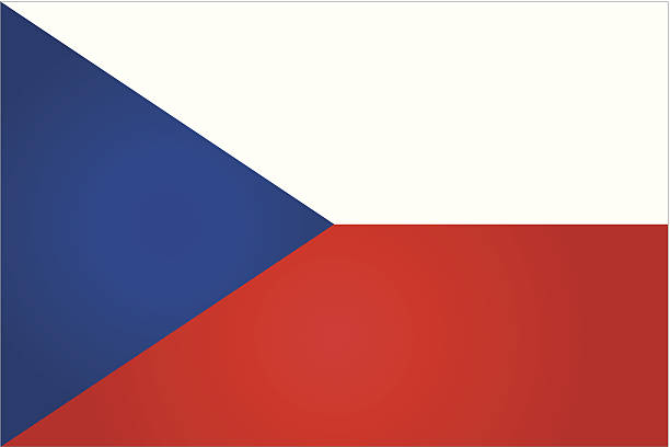 ilustrações, clipart, desenhos animados e ícones de bandeira tcheca - czech republic czech flag flag national flag