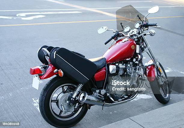 Motorbike Stock Photo - Download Image Now - Motorcycle, Stationary, Parking