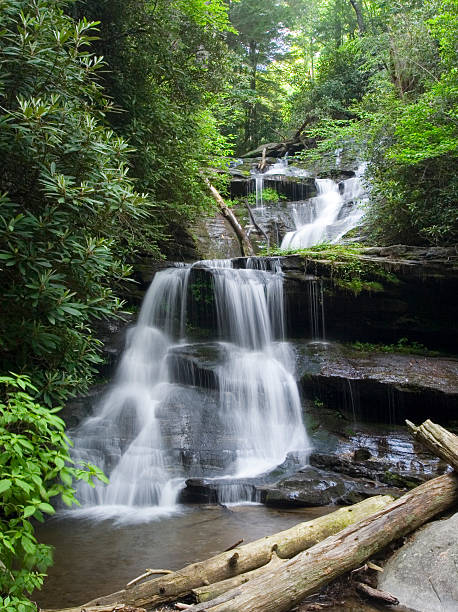 Martin Creek Falls - foto de stock