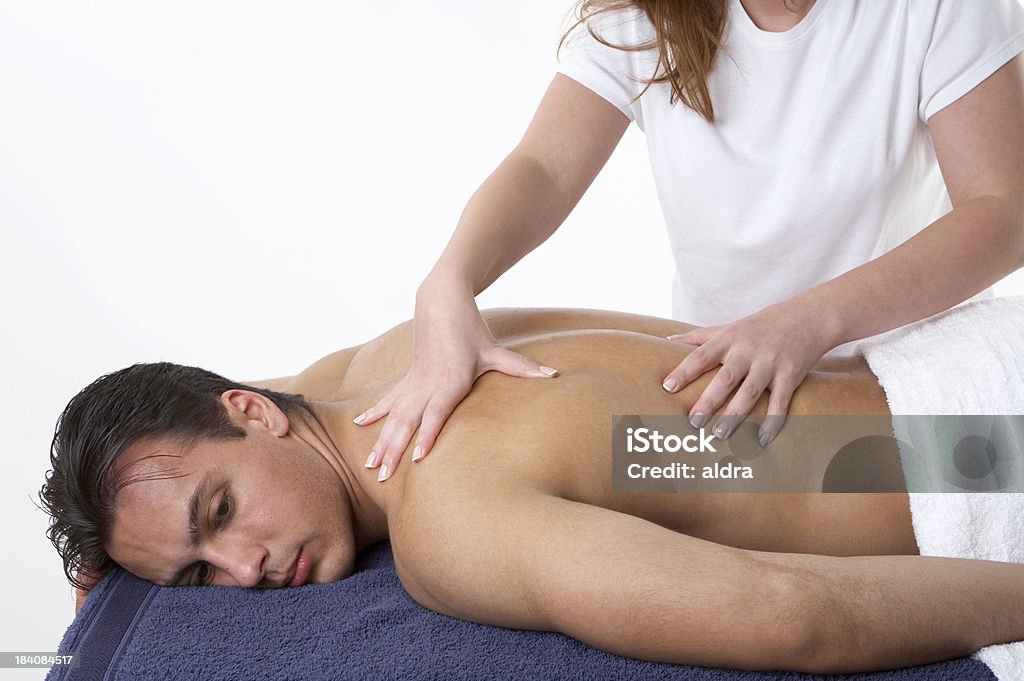 Massage - Lizenzfrei Alternative Behandlungsmethode Stock-Foto