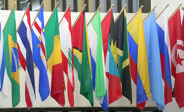 istock Flags of many nations 184084670