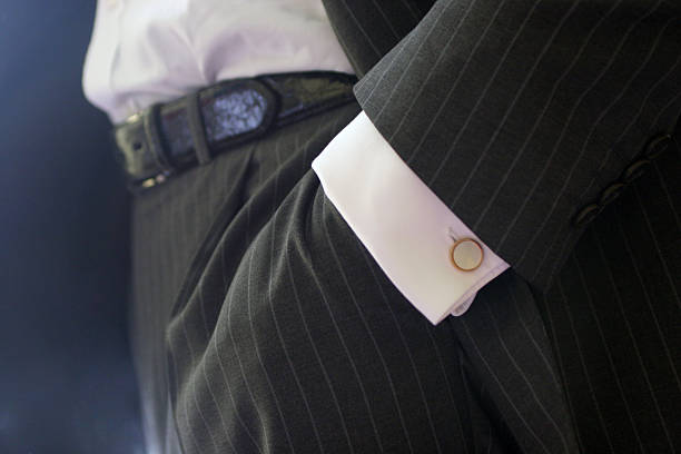 businessman with one's hands in one's pockets