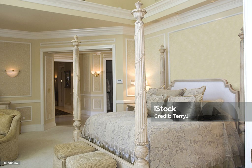 Luxurious Bedroom Luxury guest bedroom. Animal Body Part Stock Photo