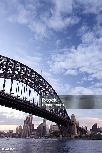 Ponte Do Porto De Sydney - Fotografias de stock e mais imagens de Anoitecer - Anoitecer, Ao Ar Livre, Austrália