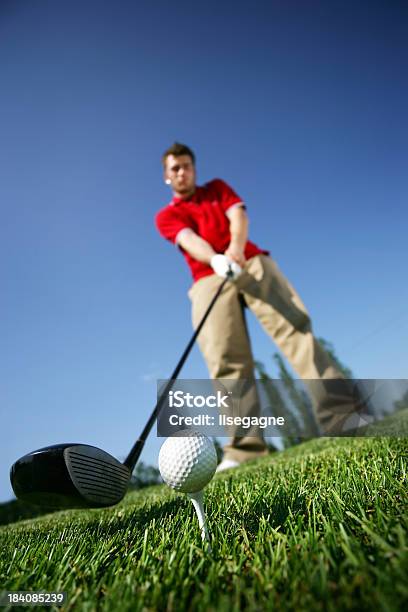 Golfista Foto de stock y más banco de imágenes de Actividades recreativas - Actividades recreativas, Adulto, Aire libre