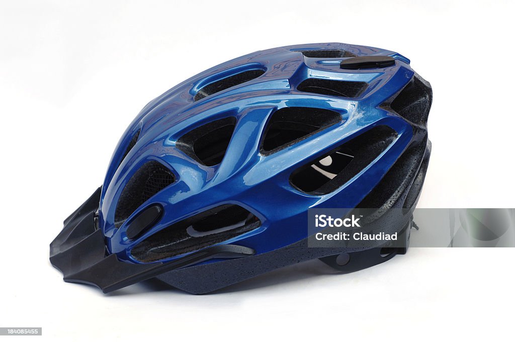 Велосипедный шлем - Стоковые фото Безопасность роялти-фри