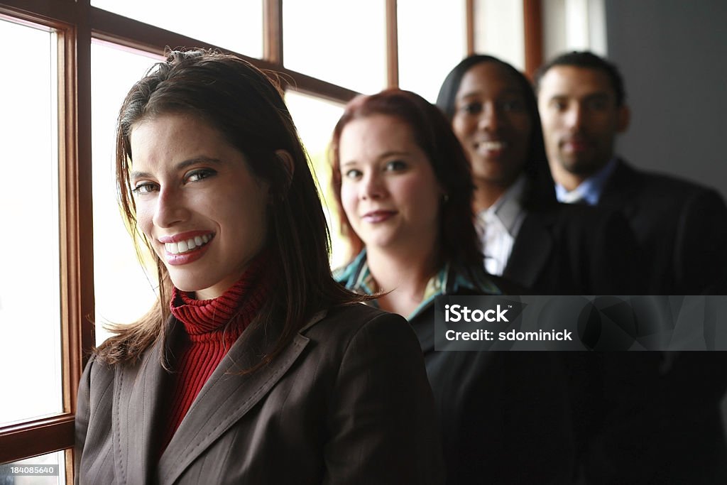 Team By The Window "Shallow DOF, focus is on the girl in front only!!" Adult Stock Photo