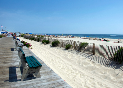 Jersey Shore Boardwalk Beach Scenic
