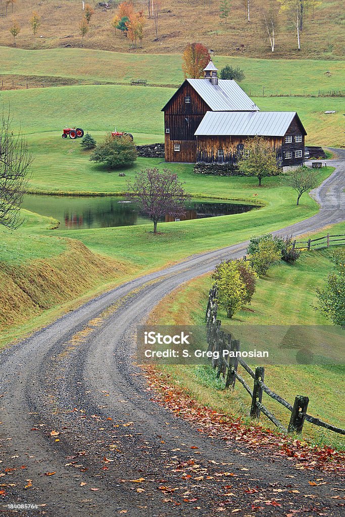 Postal de Vermont - Foto de stock de Vermont libre de derechos