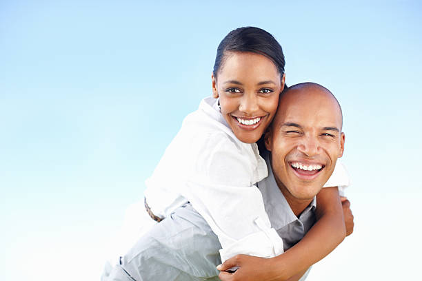 istock Attractive couple outdoors 184085780