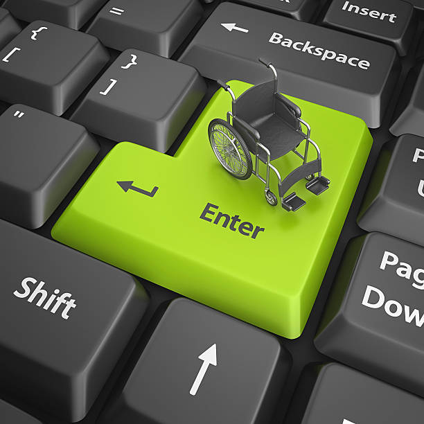 istock enter key and wheelchair 184086213