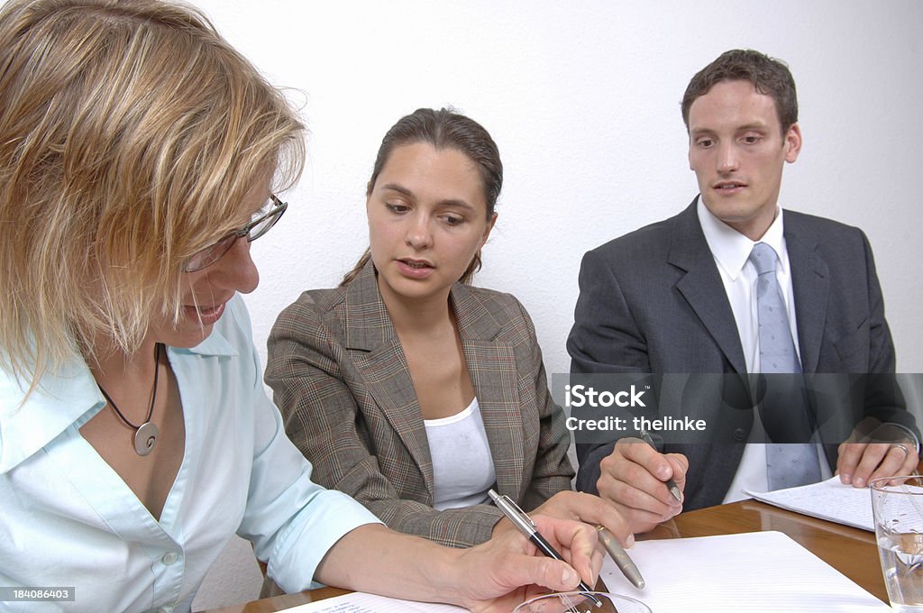 Reunião de negócios - Foto de stock de Adulto royalty-free