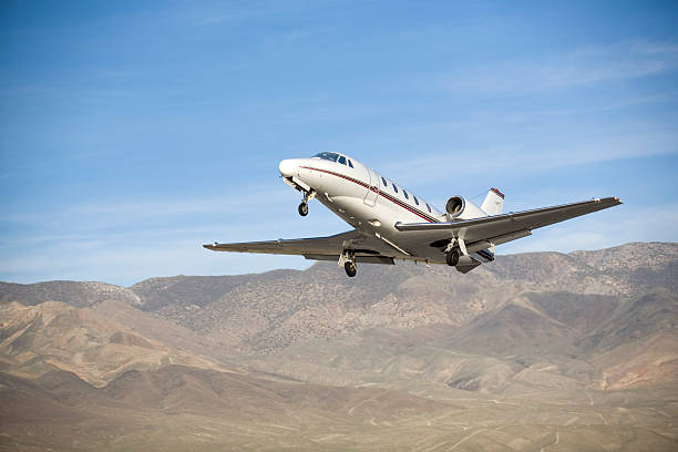 Charter Jet-16 stock photo