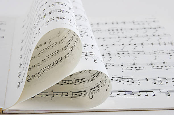 istock love of music, score sheet 184086792