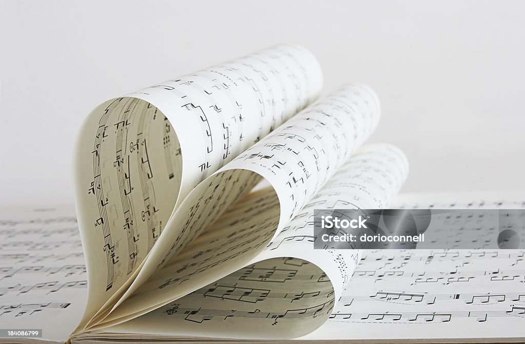 Feuille de score, de la musique - Photo de Accord - Écriture musicale libre de droits