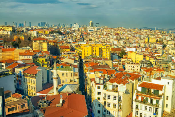 istock View of Istanbul from above on a sunny day. 1840871506