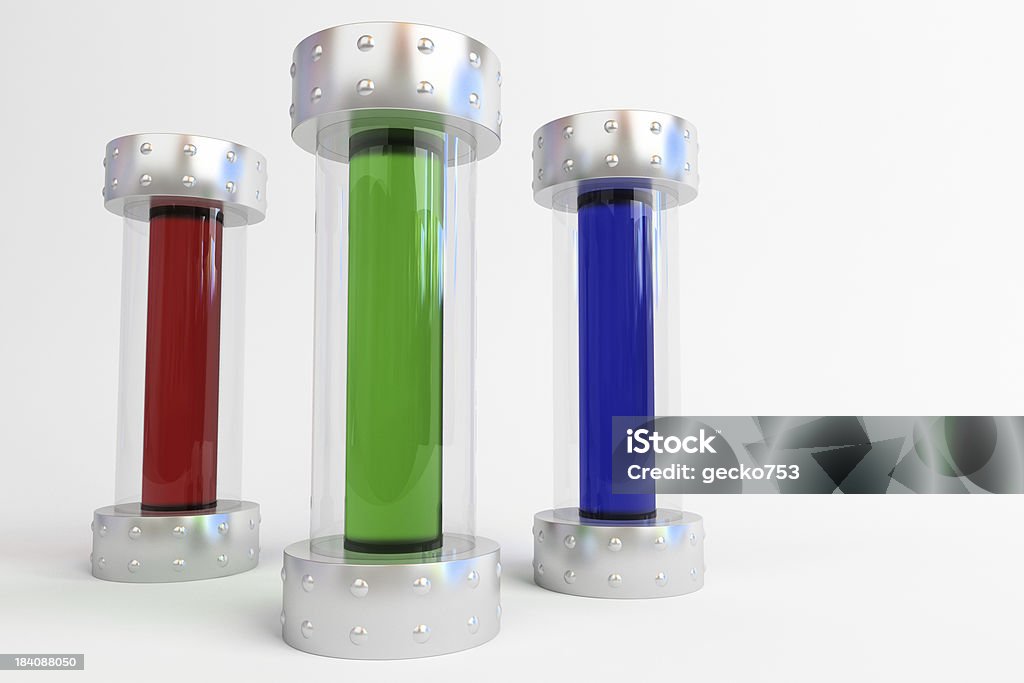 Chemische XYZ - Lizenzfrei Behälter Stock-Foto