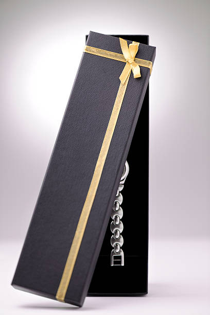 istock Watch in an elegant gift box 184088150