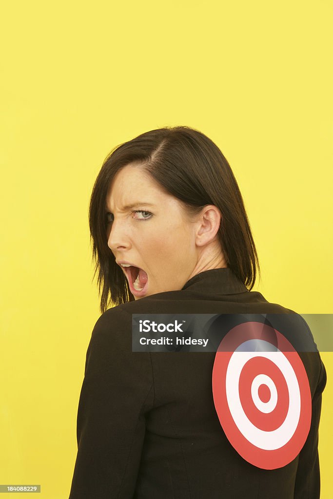 Malicious Rumours Woman looking horrified 20-24 Years Stock Photo