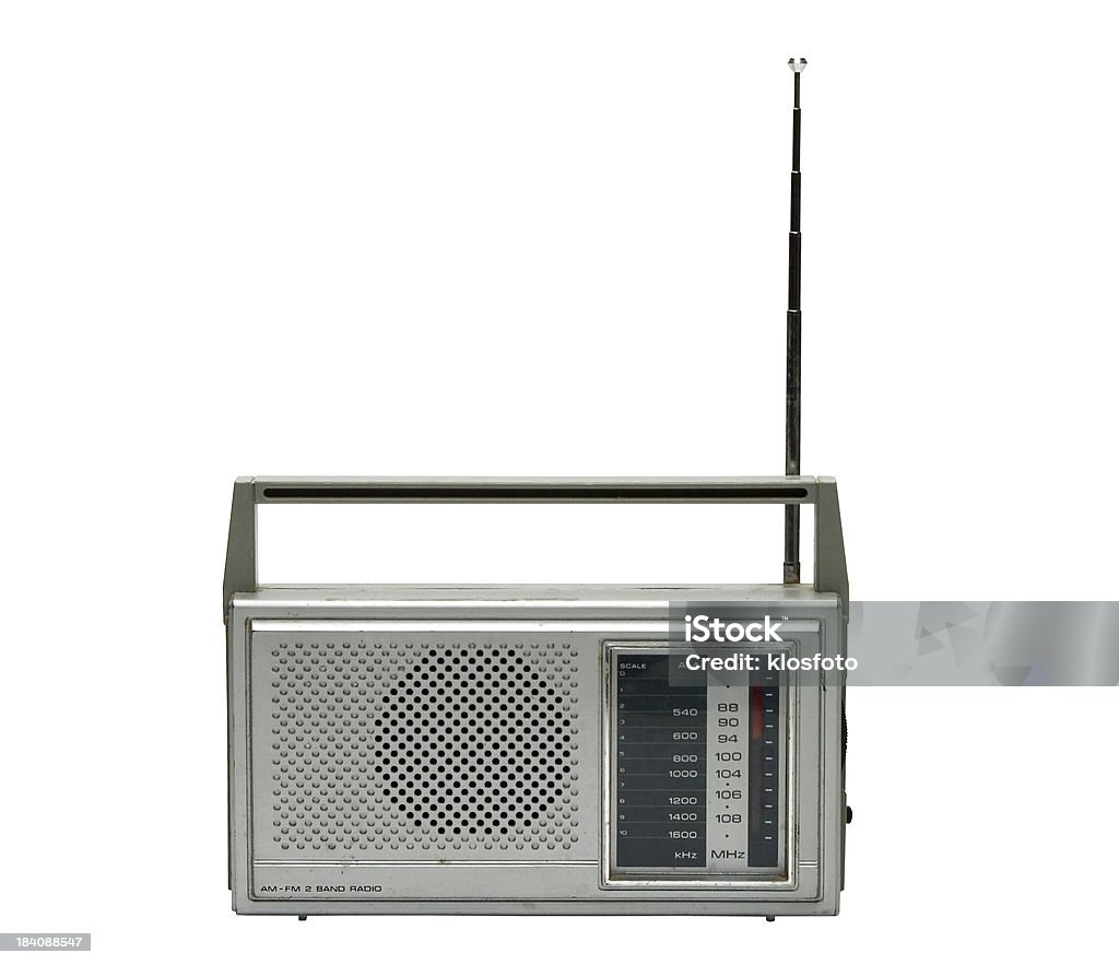 Retro Rádio - Royalty-free Rádio - Aparelhagem de Áudio Foto de stock