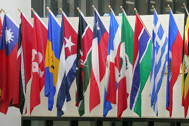 istock Flags of many nations 184088570