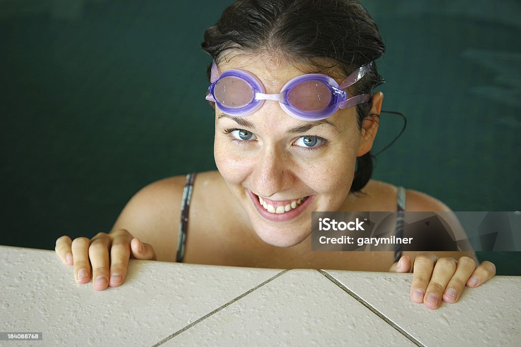 Felice nuoto - Foto stock royalty-free di Acqua