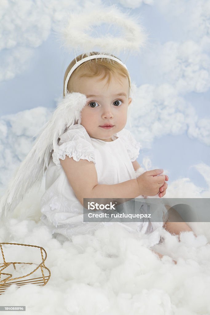 Bonito pequeno Anjo - Royalty-free 12-15 Meses Foto de stock